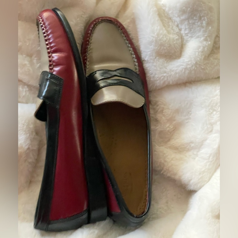 G.H. Bass Weejuns Whitney Tricolor Leather penny loafers